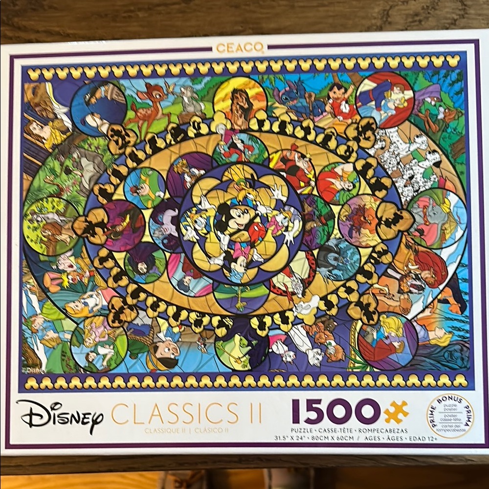 Ceaco Disney classics 1500 Piece Puzzle